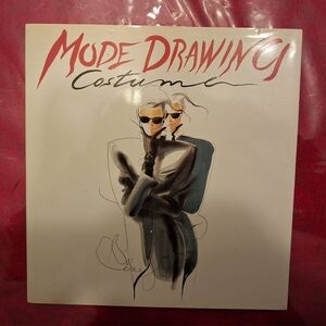 Mode Drawing Costume Art Print